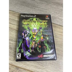 Gauntlet Dark Legacy Sony PlayStation 2 PS2 Midway 2001 Blue Disc CIB Manual